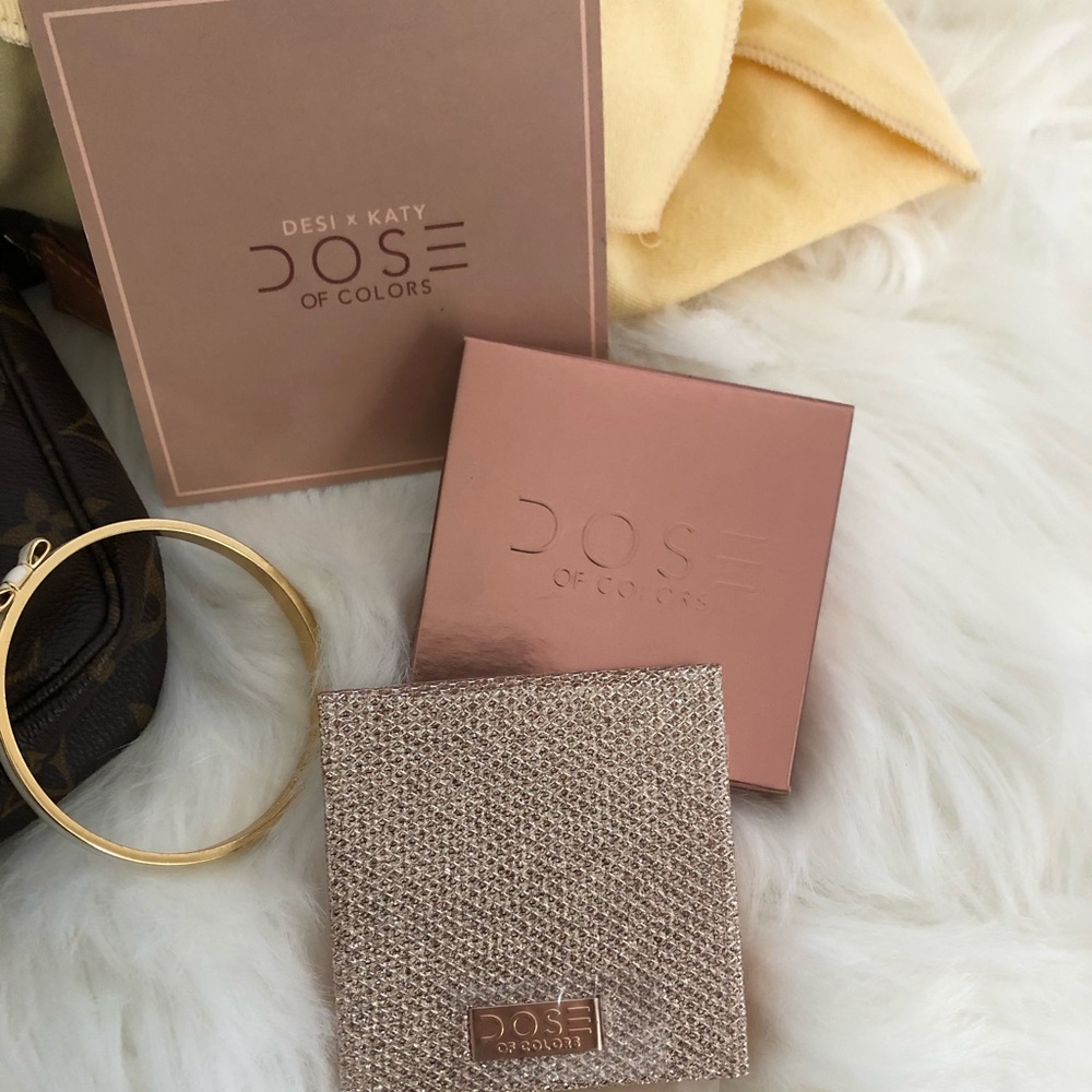 Dose of color Desi x Katy collection, eye shadows.